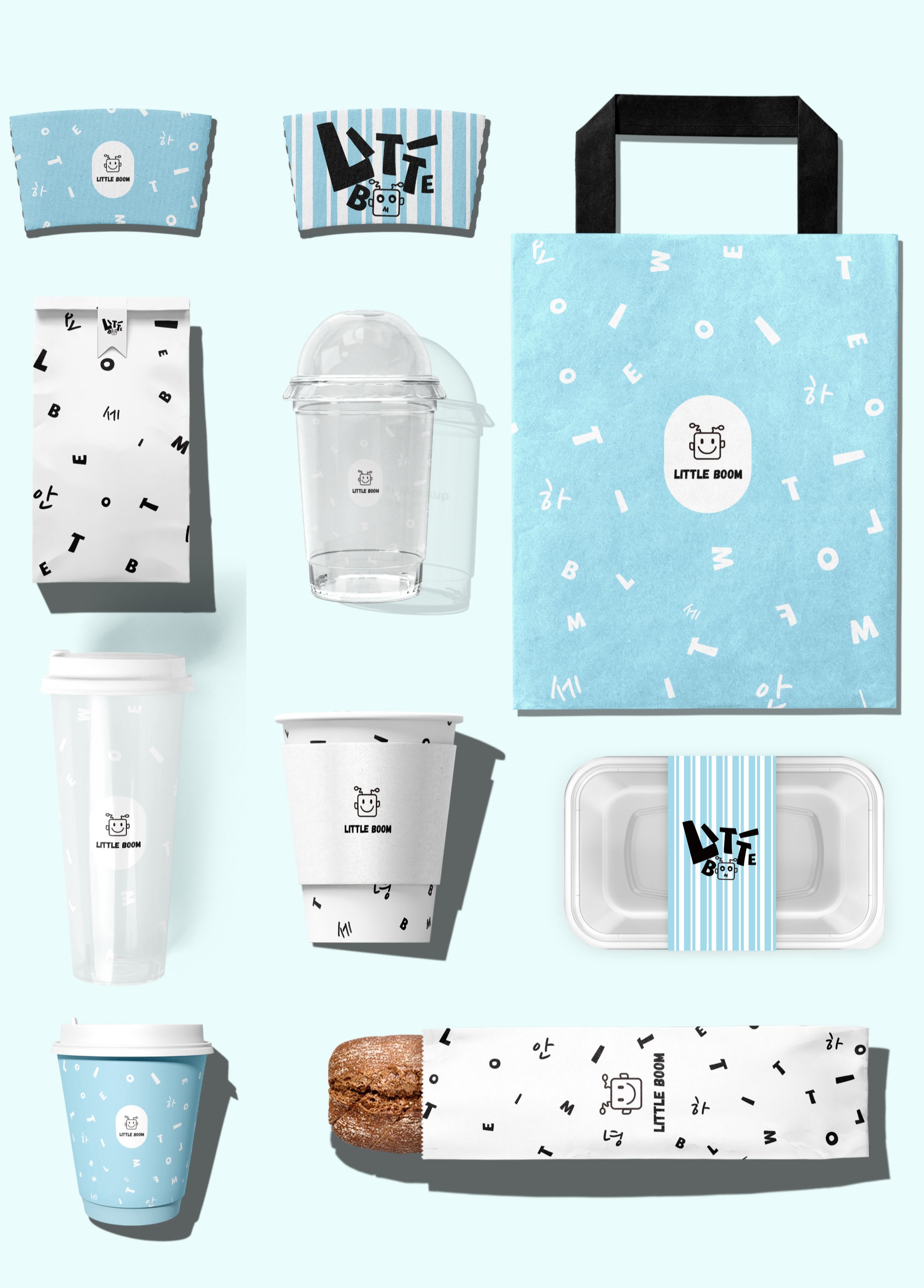 Bubble tea paper cup design