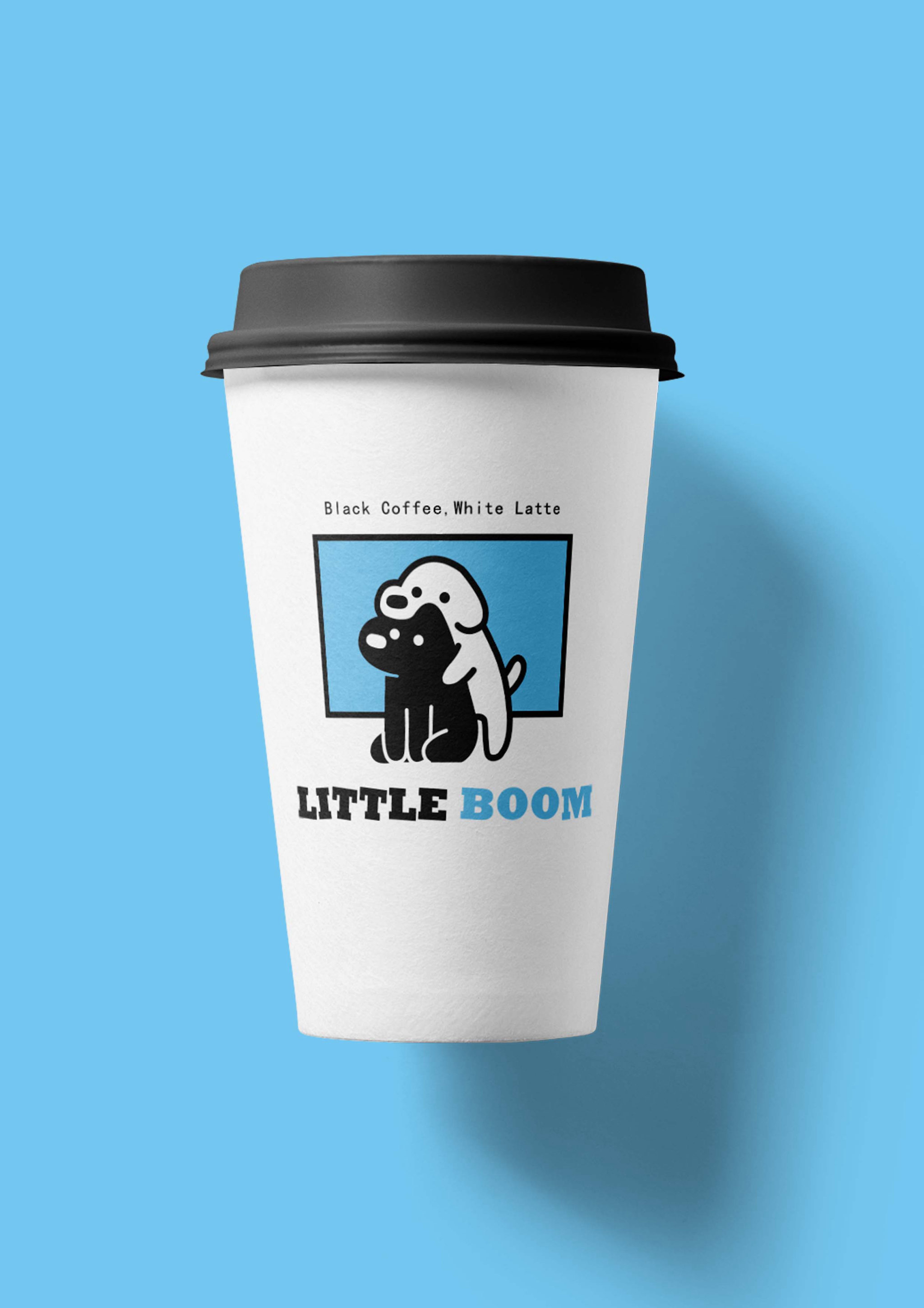 Bubble tea paper cup design