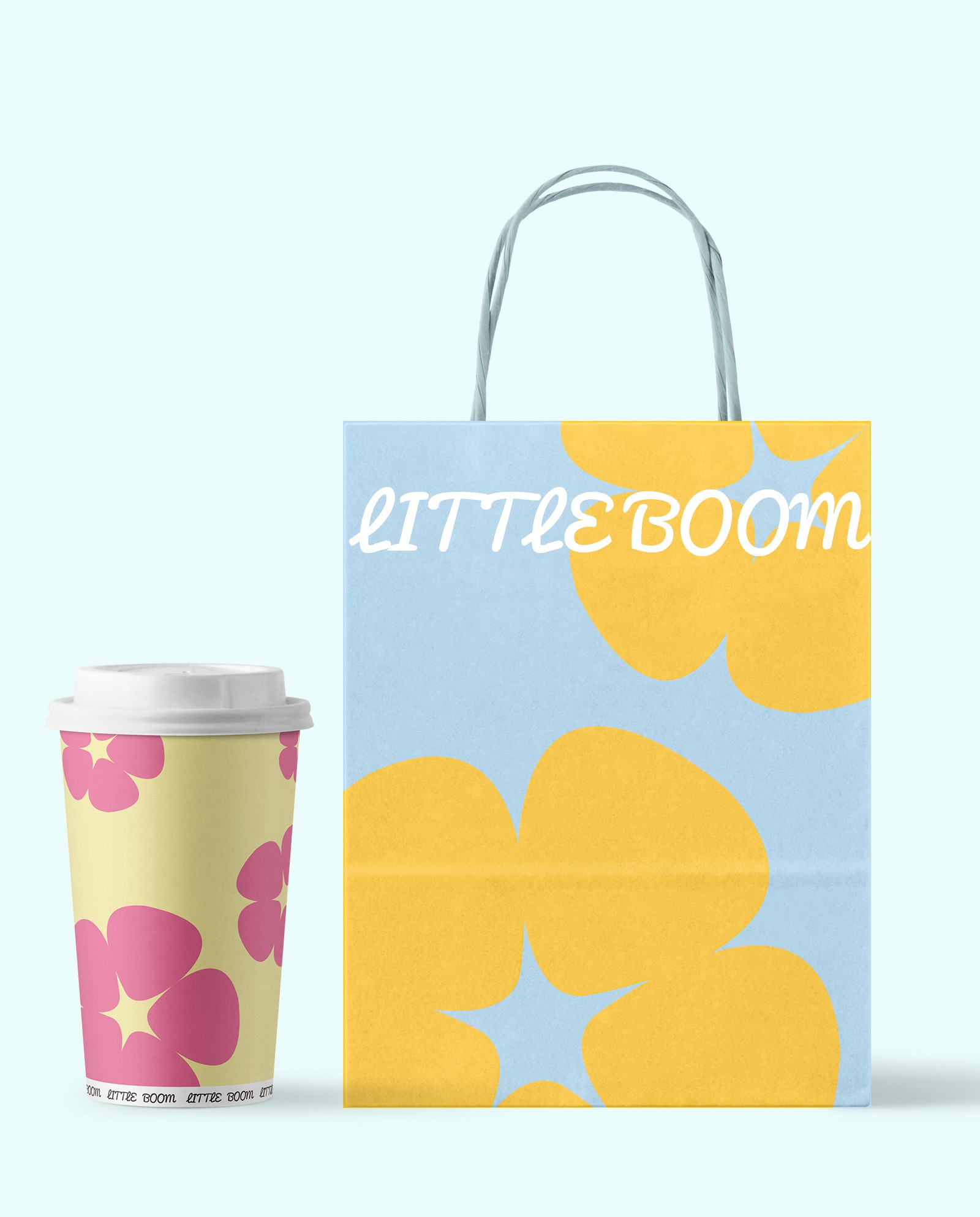 Baking packaging design/paper bag/coffee cup