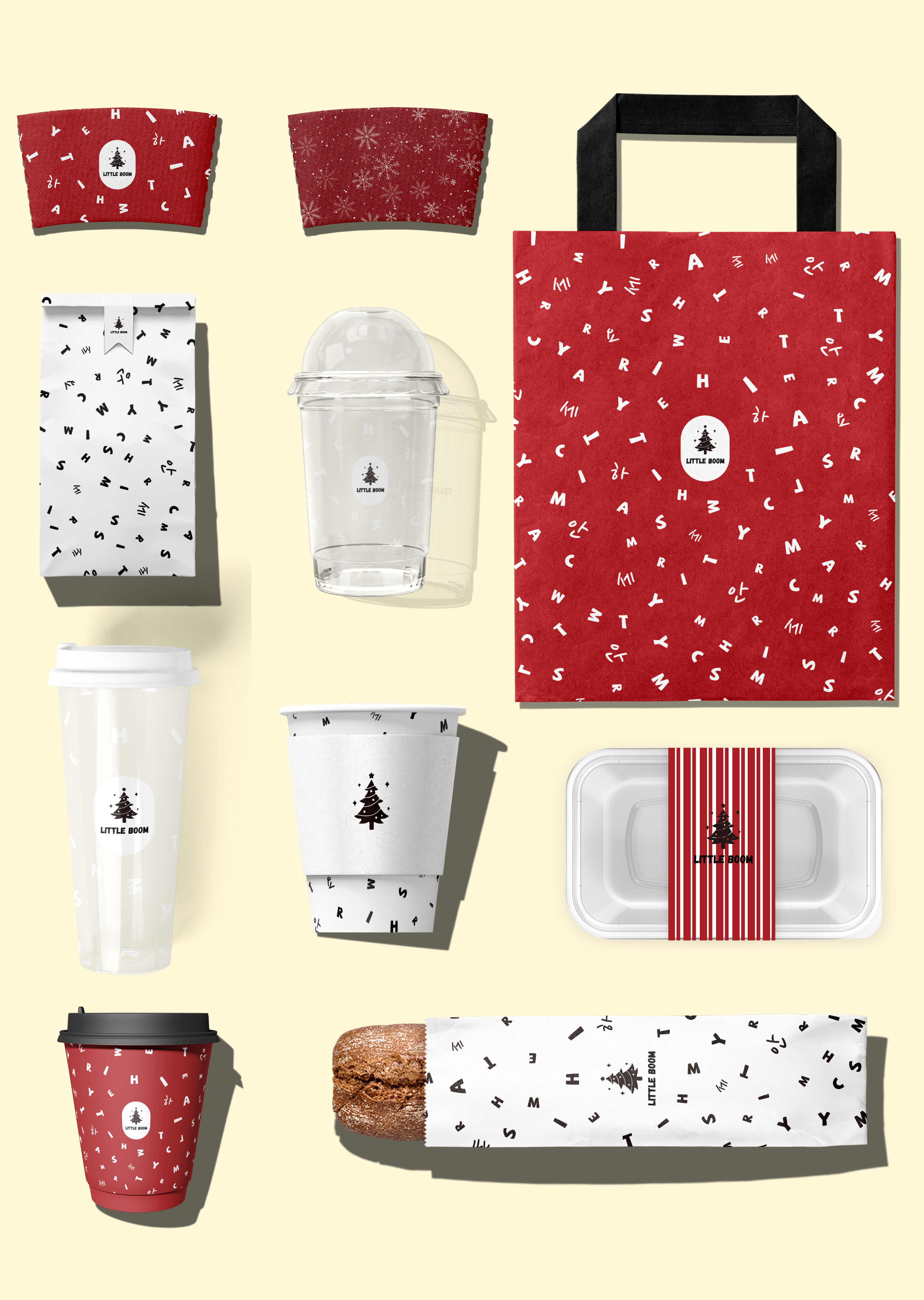 Baking packaging design/paper bag/coffee cup