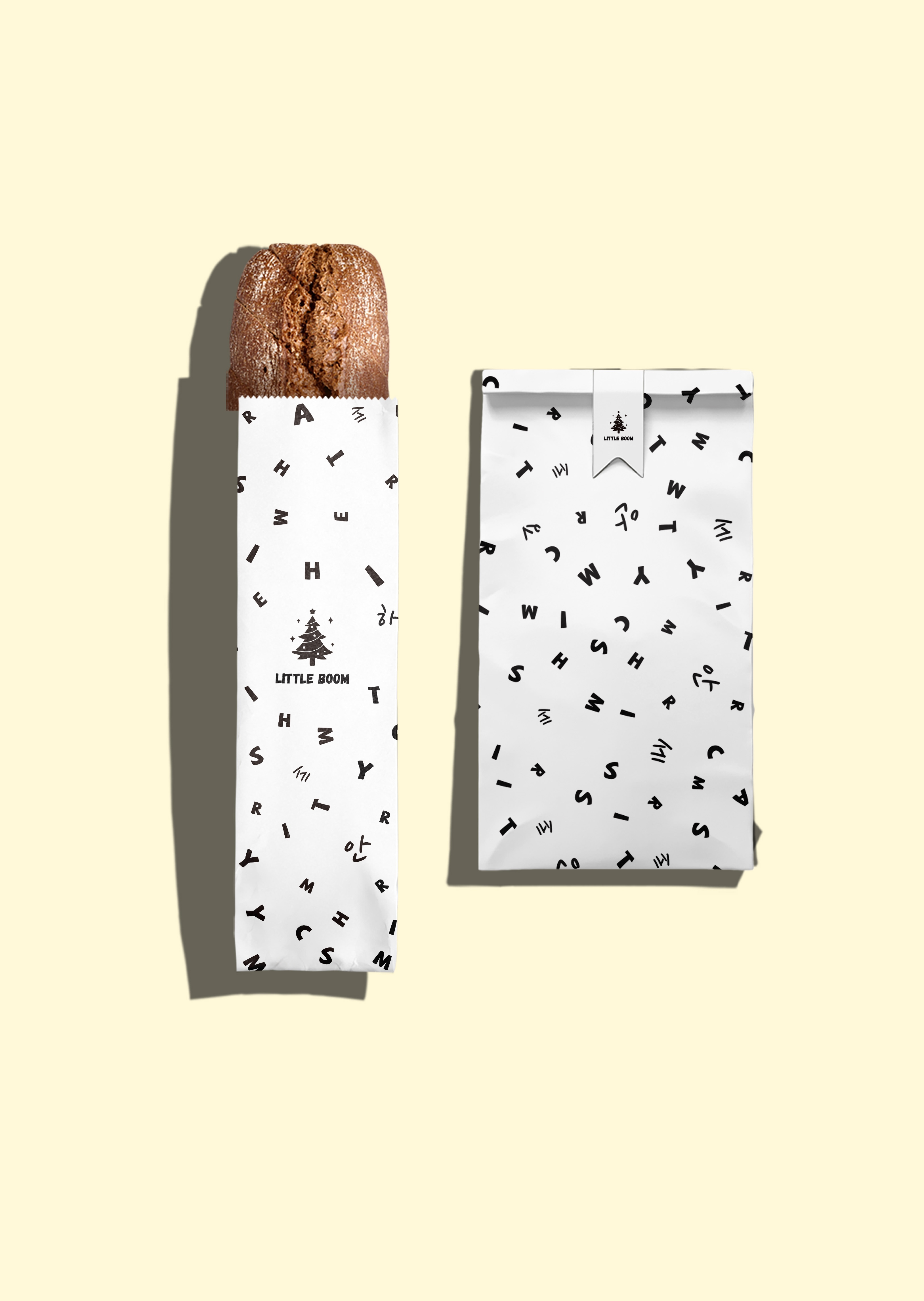 Baking packaging design/paper bag/coffee cup
