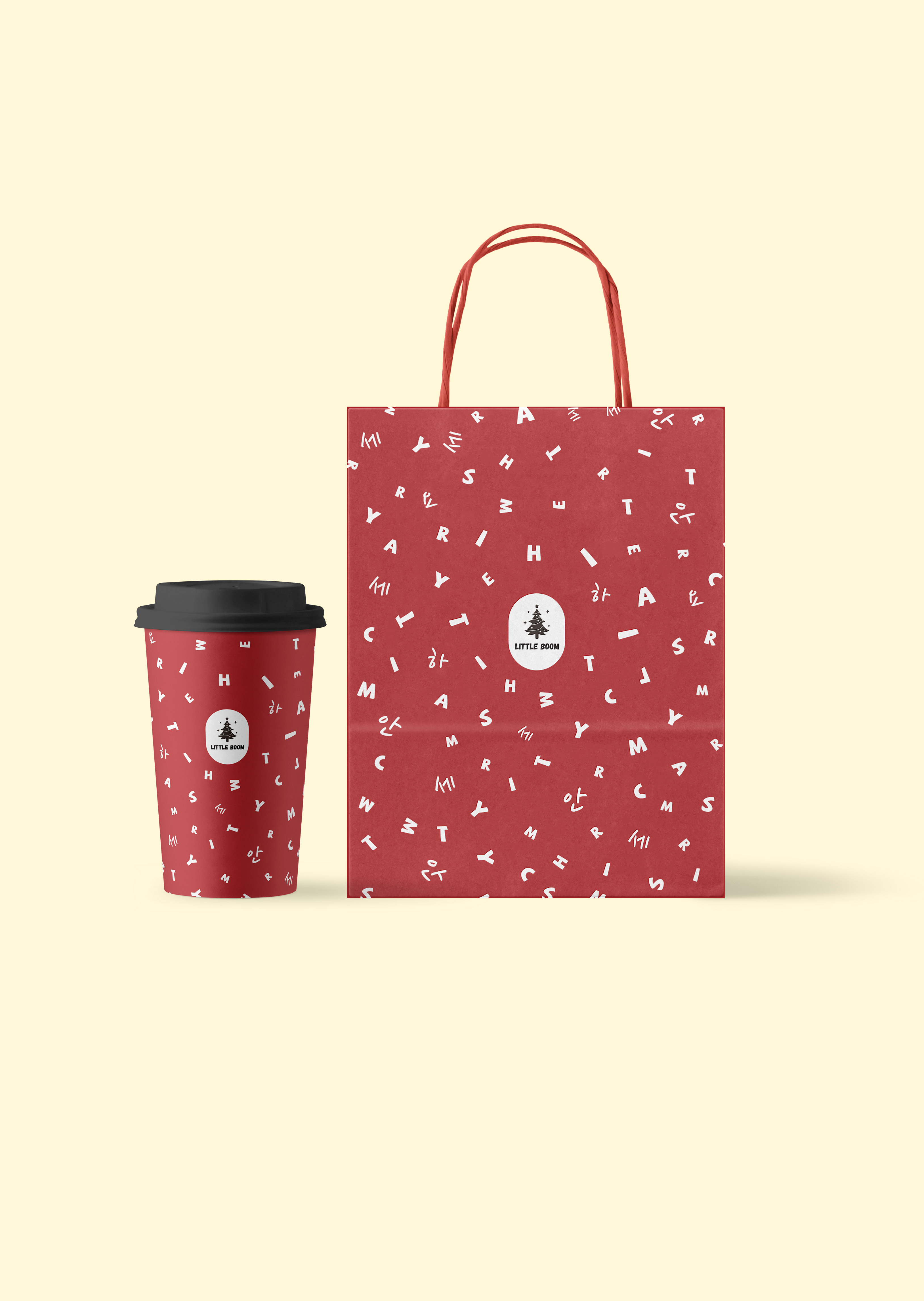Baking packaging design/paper bag/coffee cup