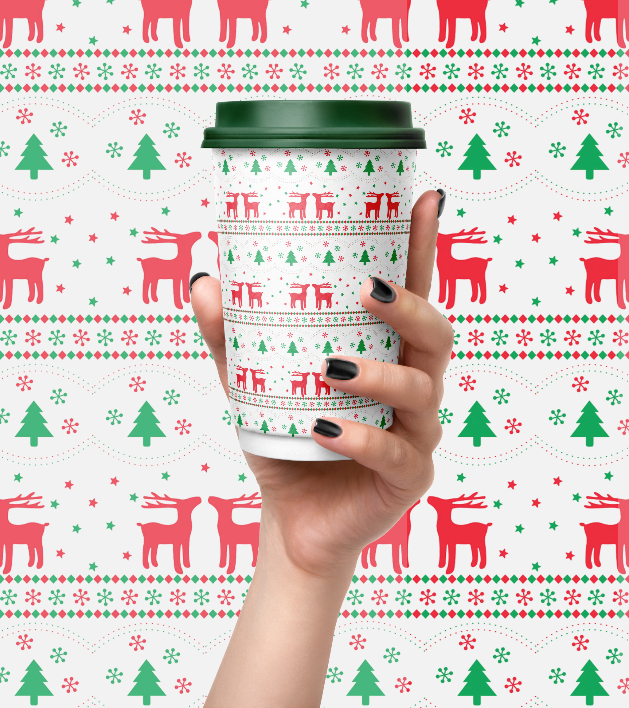 Baking packaging design/paper bag/coffee cup