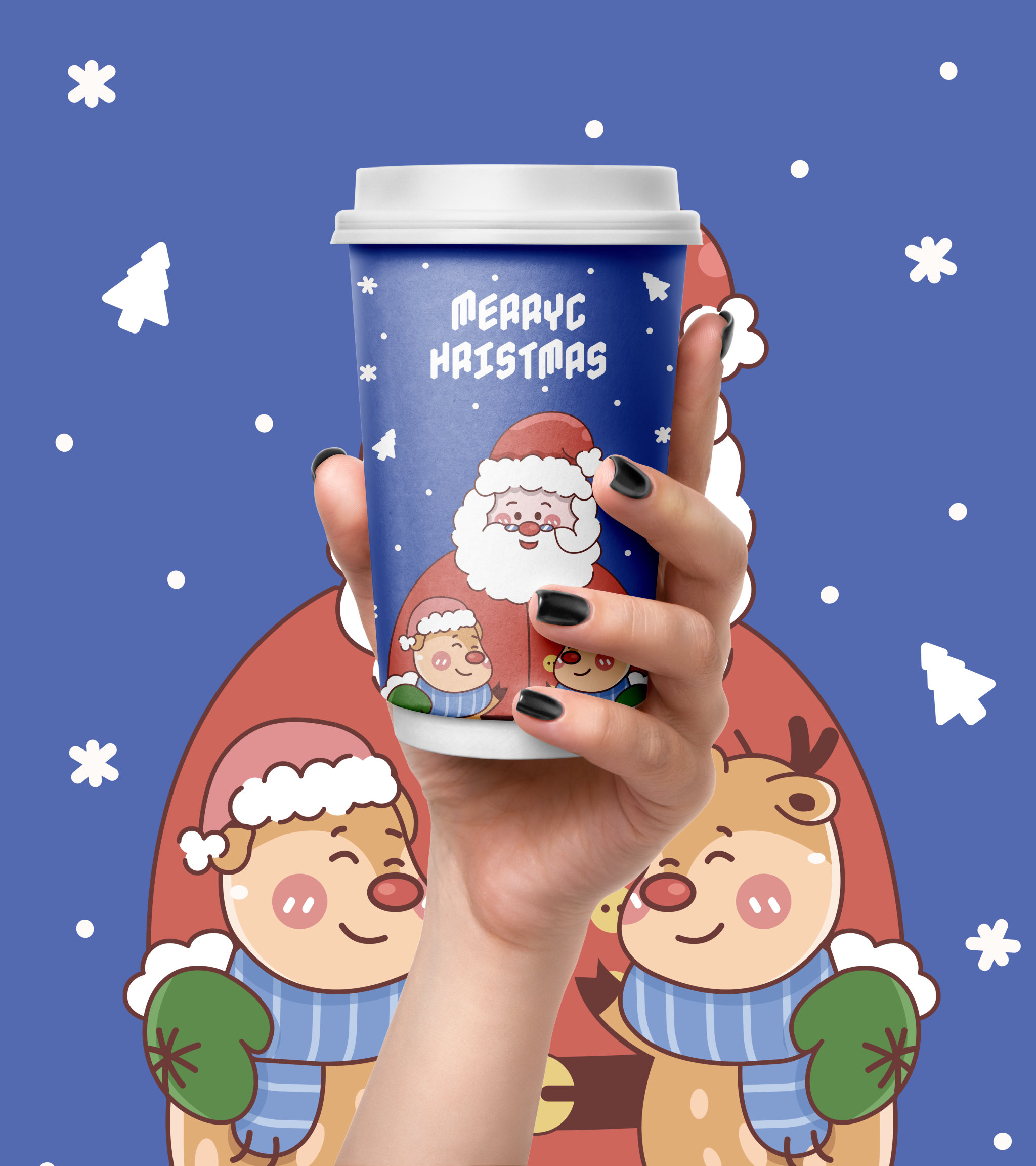 Baking packaging design/paper bag/coffee cup